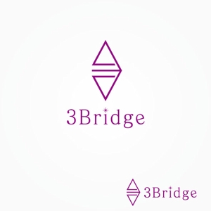 tikaさんの雑貨・スマホ・ガジェット関連「3Bridge」の企業ロゴデザイン依頼への提案