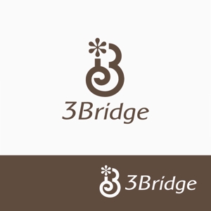 atomgra (atomgra)さんの雑貨・スマホ・ガジェット関連「3Bridge」の企業ロゴデザイン依頼への提案