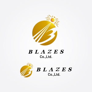 REVELA (REVELA)さんのCLUBや飲食の事業を展開する「株式会社BLAZES」のロゴへの提案