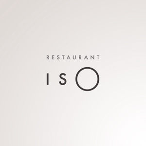 ペルミル (kennymc)さんの新潟市にあるフレンチレストラン「Restaurant ISO」のロゴへの提案