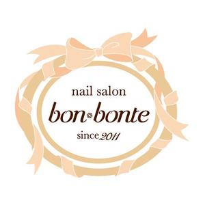  bloom_design (bloom_design)さんの「nail salon bon-bonte」のロゴ作成への提案