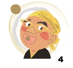 なにに★ぬこ (chiezo108)さんの社長の顔写真をイラスト化への提案
