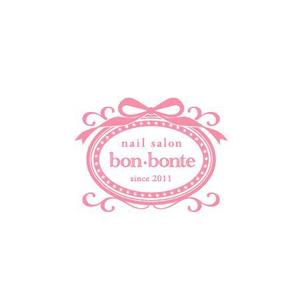 L-design (CMYK)さんの「nail salon bon-bonte」のロゴ作成への提案