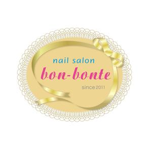 atomgra (atomgra)さんの「nail salon bon-bonte」のロゴ作成への提案