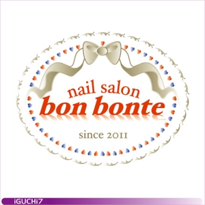 Iguchi Yasuhisa (iguchi7)さんの「nail salon bon-bonte」のロゴ作成への提案