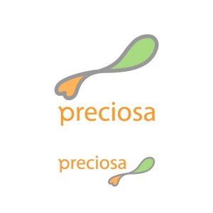 ＊ sa_akutsu ＊ (sa_akutsu)さんの「preciosa」のロゴ作成への提案