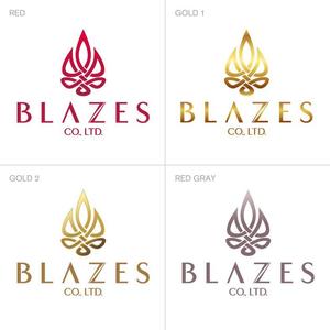 ひらがな (221b_design)さんのCLUBや飲食の事業を展開する「株式会社BLAZES」のロゴへの提案