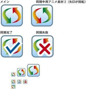 中津留　正倫 (cpo_mn)さんのデータ同期ソフトのアイコン制作への提案