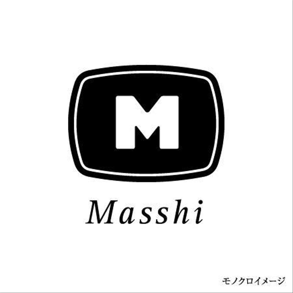 「Ｍａｓｓｈｉ」のロゴ作成