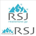 kozyさんのゲレンデ情報サイト「RSJ realsnow.jp」のロゴ作成への提案