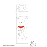 kusunei (soho8022)さんの名称）花嫁年賀のイラスト　年賀状の切手面に印刷するイラスト等のデザインへの提案