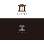 serve2000 (serve2000)さんのカフェ・ハンドメイドの雑貨販売「ＣＬＯＶＥＲ」のロゴ・ロゴマークへの提案