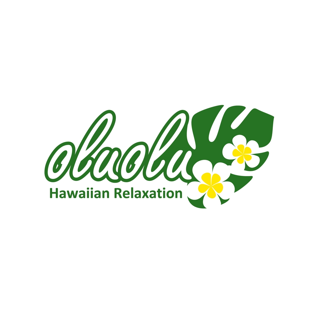 ハワイアンリラクゼーションサロンのロゴ制作