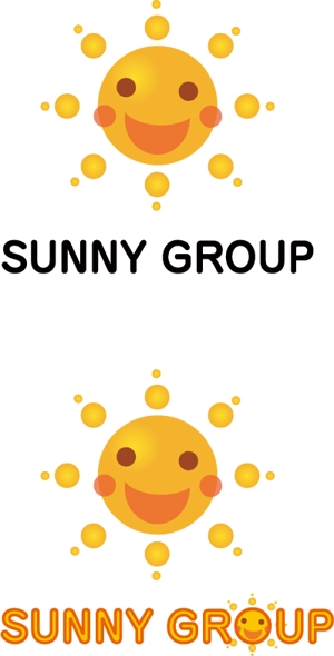 あんじ (anji-design)さんの「SUNNY GROUP」のロゴ作成への提案
