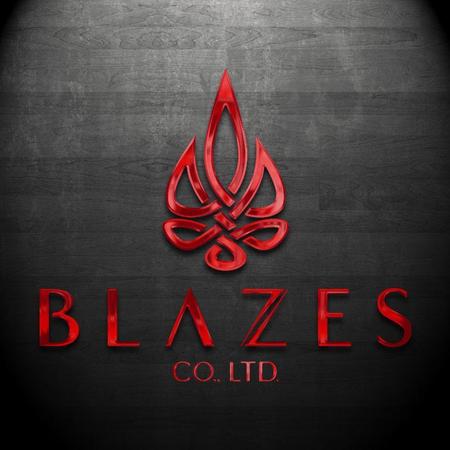 ひらがな (221b_design)さんのCLUBや飲食の事業を展開する「株式会社BLAZES」のロゴへの提案