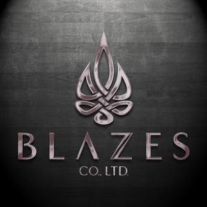 ひらがな (221b_design)さんのCLUBや飲食の事業を展開する「株式会社BLAZES」のロゴへの提案