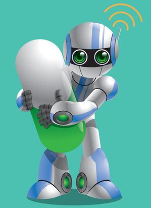 呑竜 (Donryu)さんの服薬ロボット「服やっくん」のキャラクターデザインへの提案