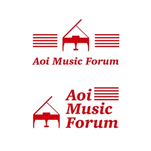 mn_015 ()さんのアオイ楽器店のロゴへの提案