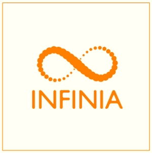 rakugakingさんの新会社INFINIAのロゴ制作への提案