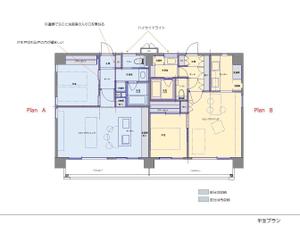 keisan3さんの賃貸マンション 外観・内観のデザインへの提案