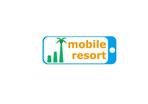 P４L (P4lP4l_im)さんの携帯＆携帯アクセサリー販売＆スマートフォン修理「mobile resort」のロゴ＆看板への提案