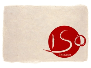 ナオ・デザイン (nao1018)さんの新潟市にあるフレンチレストラン「Restaurant ISO」のロゴへの提案