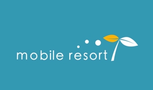 さんの携帯＆携帯アクセサリー販売＆スマートフォン修理「mobile resort」のロゴ＆看板への提案