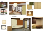 keisan3さんの部屋の内装デザインへの提案