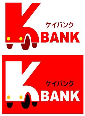 株式会社エルエルパレス／岩気裕司 (elpiy)さんの軽自動車専門の買取り直販店【 K-Bank 】のロゴへの提案