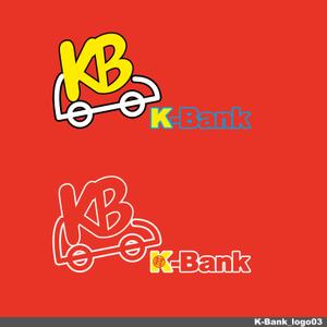 jinsoraさんの軽自動車専門の買取り直販店【 K-Bank 】のロゴへの提案