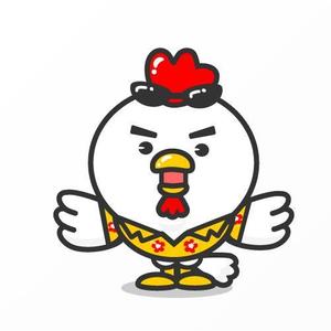 Jelly (Jelly)さんのハワイのからあげ屋のとりキャラクターデザインへの提案