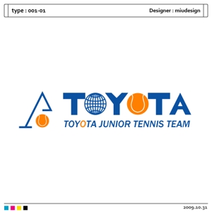 さんのジュニアテニスチームのロゴ作成をお願いします！への提案