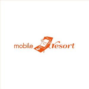 Roby Design (robydesign)さんの携帯＆携帯アクセサリー販売＆スマートフォン修理「mobile resort」のロゴ＆看板への提案