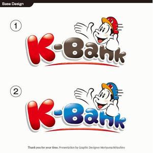 m_mhljm (m_mhljm)さんの軽自動車専門の買取り直販店【 K-Bank 】のロゴへの提案