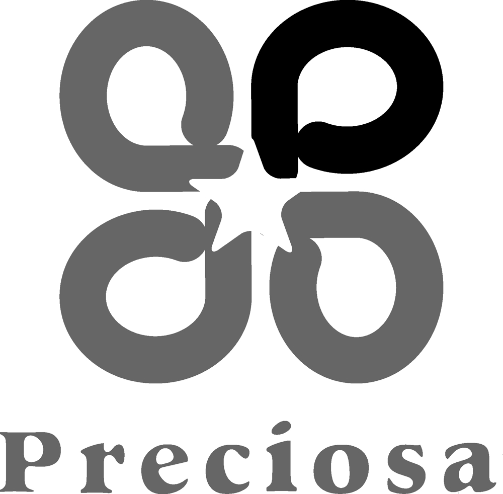 「preciosa」のロゴ作成