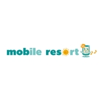カラフル (colorful_225)さんの携帯＆携帯アクセサリー販売＆スマートフォン修理「mobile resort」のロゴ＆看板への提案