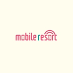 ktm1105 (ktm1105)さんの携帯＆携帯アクセサリー販売＆スマートフォン修理「mobile resort」のロゴ＆看板への提案