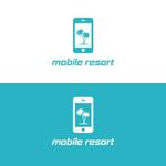 AUTHAM JAPAN (AUTHAM)さんの携帯＆携帯アクセサリー販売＆スマートフォン修理「mobile resort」のロゴ＆看板への提案