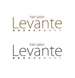 cobadesignさんの美容室「Levante」のロゴ作成への提案