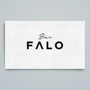 haru_Design (haru_Design)さんの大人の隠れ家として１月にオープンするBar「FALO」のロゴへの提案