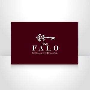 アンバー (AmberDESIGN)さんの大人の隠れ家として１月にオープンするBar「FALO」のロゴへの提案
