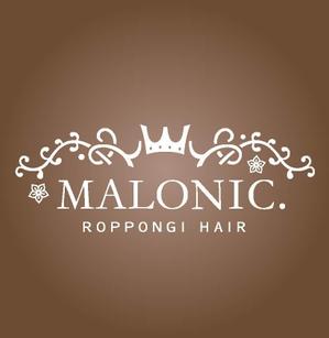 yuki520さんの「MALONIC.」のロゴ作成への提案