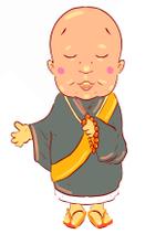 Cezaru (cesarkayanoki)さんの親しみ易い僧侶のイラストへの提案