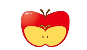 zaizenさんの青虫とリンゴのイラストへの提案