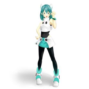 poihul ()さんのボーカロイド（初音ミク）のような女性キャラクターの作成への提案