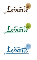 にの (NINOMY)さんの美容室「Levante」のロゴ作成への提案