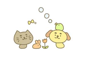 おまめ (omame113)さんのペット関連事業のキャラクターイラストをお願いしますへの提案