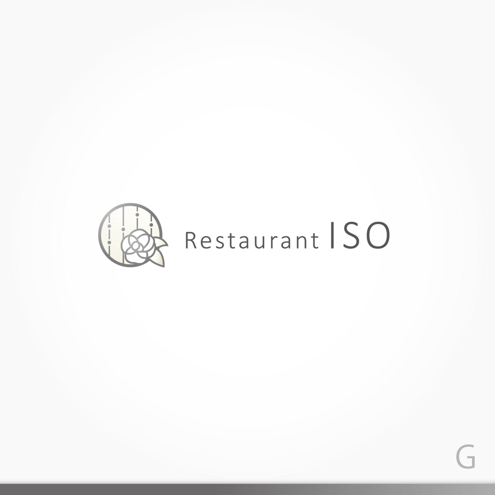 新潟市にあるフレンチレストラン「Restaurant ISO」のロゴ