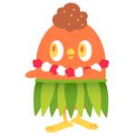 かる (karumera)さんのハワイのからあげ屋のとりキャラクターデザインへの提案