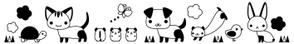 まるいちまあく ()さんのペット関連事業のキャラクターイラストをお願いしますへの提案